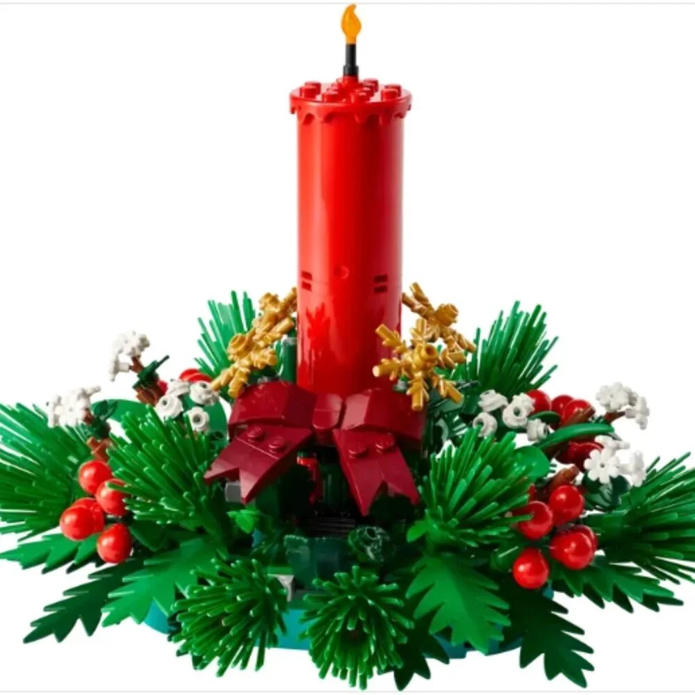LEGO Christmas Table Decoration Candle Wreath Centerpiece 40743 BNIB